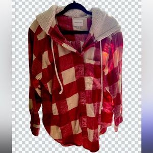 American Eagle Sherpa Flannel
